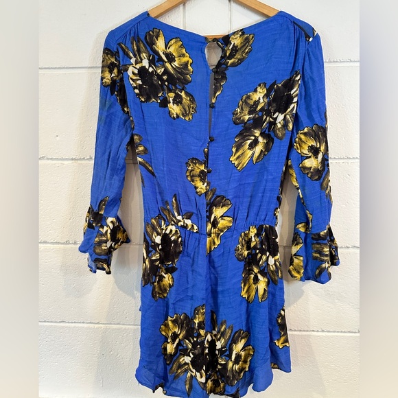 Free People All The Right Ruffles Romper - Picture 4 of 7